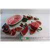Image 1 : Assorted Watermelon Themed Dishes