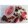 Image 2 : Assorted Watermelon Themed Dishes