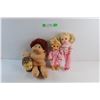Image 1 : (3) Dolls - One is Cabbage Patch
