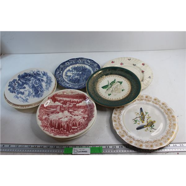 Assorted Plates
