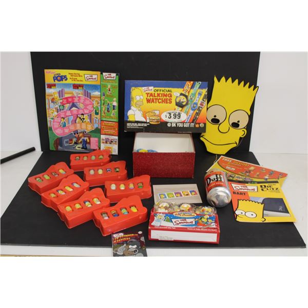 The Simpson's Duff Can - Sealed, Figures and Misc.