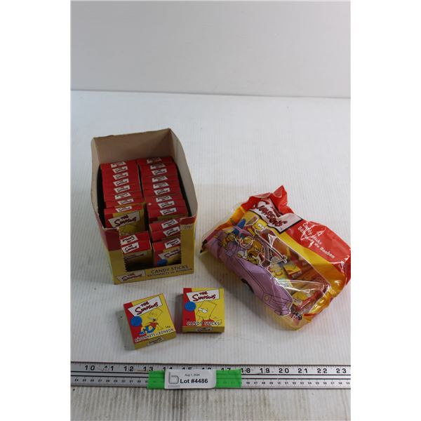 The Simpsons Candy Sticks