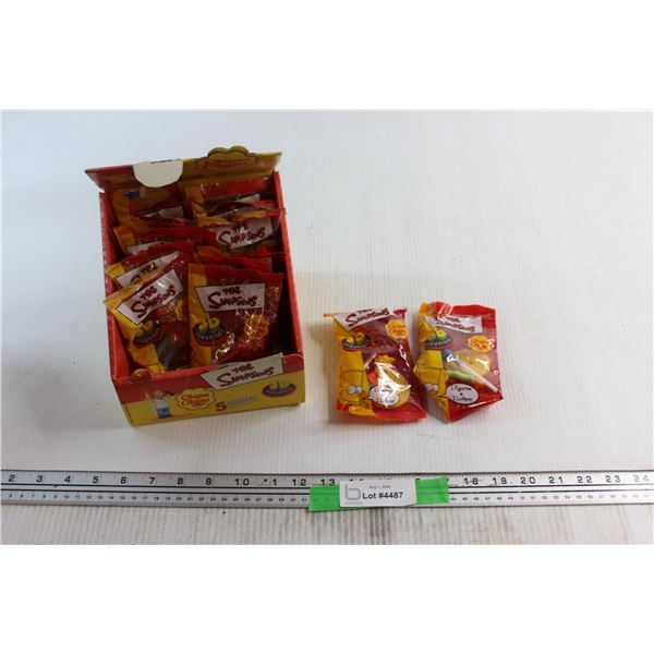 Assorted The Simpsons Chupa Chups with Figures
