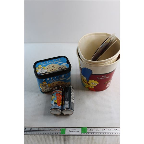 (2) The Simpsons Energy Drinks and Misc.