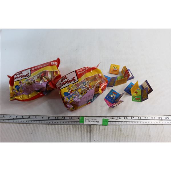 The Simpsons Candy Sticks and Stickers