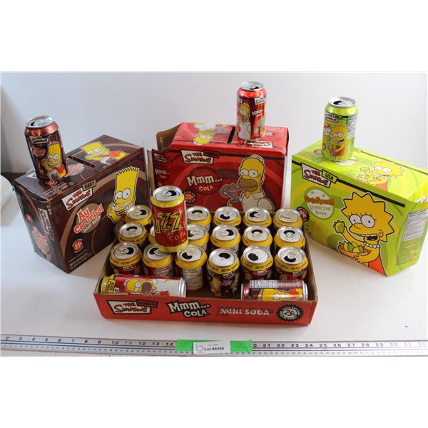 Assorted The Simpsons Tins