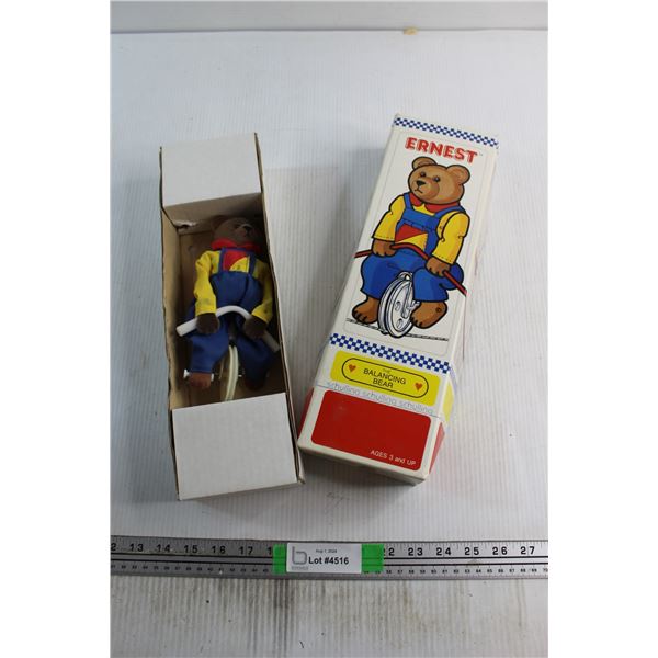 Ernest The Balancing Bear Toy