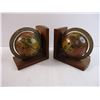 Image 3 : Pair of Globe Bookends