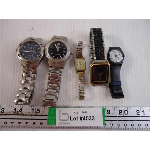 (5) Watches-as is