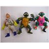 Image 4 : (12) Assorted Action Figures-Wrestling, Ninja Turtles and Ghostbusters