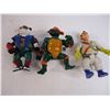 Image 5 : (12) Assorted Action Figures-Wrestling, Ninja Turtles and Ghostbusters