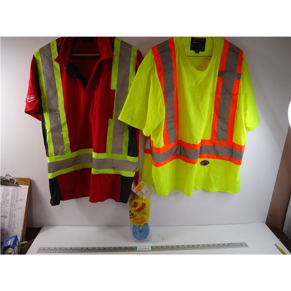 (2) Safety Wear-Size XL and Pkg. of re-Web for lawn furniture