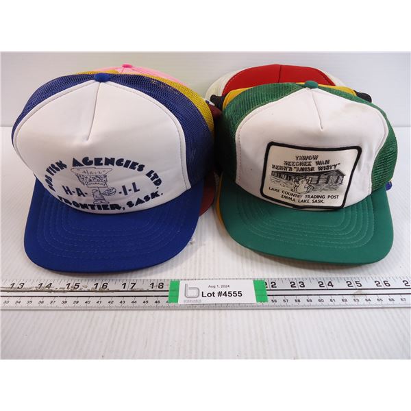 (12) Hats with Various Advertising