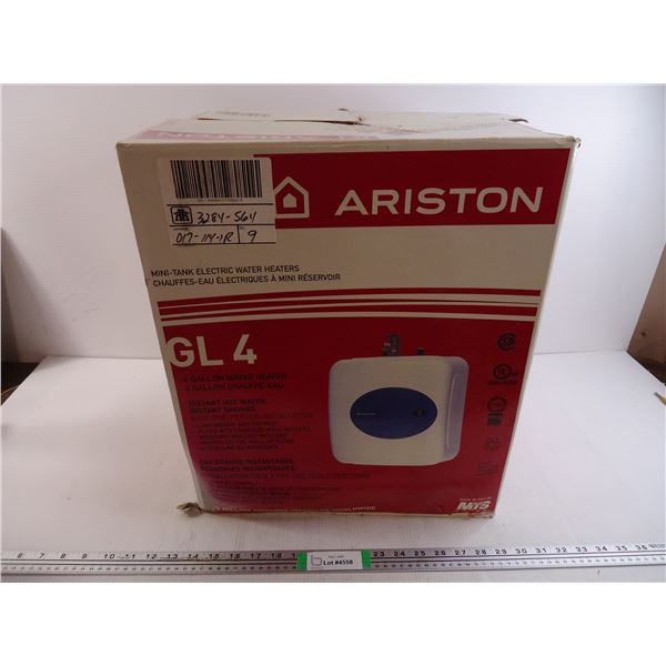 *4 Gallon Water Heater-untested-as is
