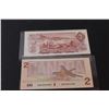 Image 4 : (2) Canadian Two Dollar Bills - 1986 & 1974