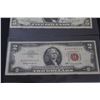 Image 2 : United States Two & Five Dollar Bill - 1963