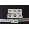 Image 1 : (6) United States Quarters - 2013, 2017, 2022