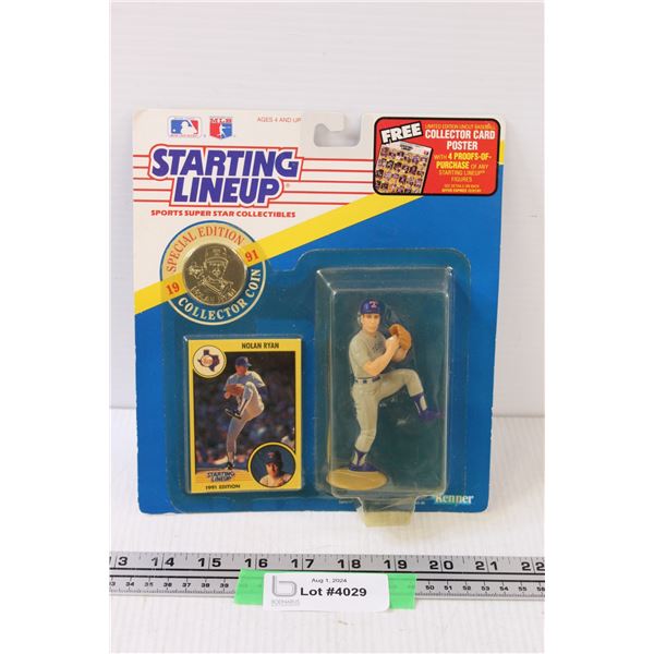 Nolan Ryan MLB Starting Line Up Figurine - Texas Rangers