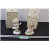 Image 1 : (2) Precious Moments Figurines - 6" & 5" Tall