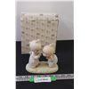 Image 1 : Precious Moments Figurine (Has Crack, Glued) - 6" Tall