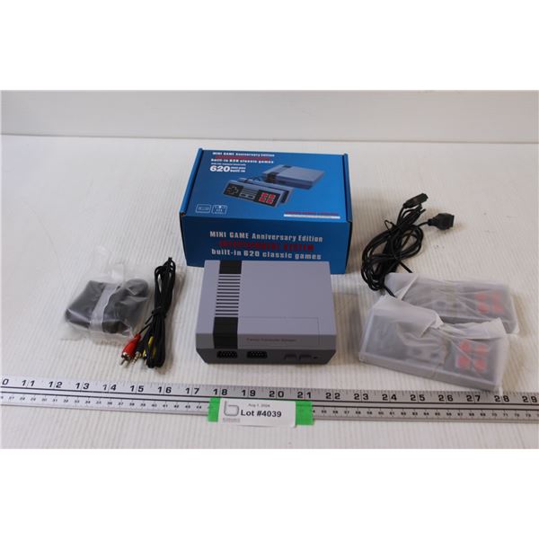 Mini Game System w/Controllers - 620 Built in Games - NIB
