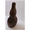 Image 8 : Tiki Craved Figurine - 19" & Wood Vase - 16"