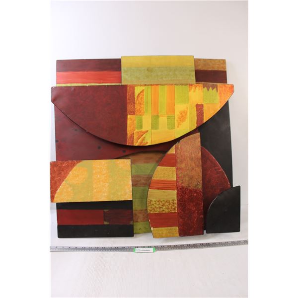 * Large Metal Wall Art - 30" x 30" (NWT)