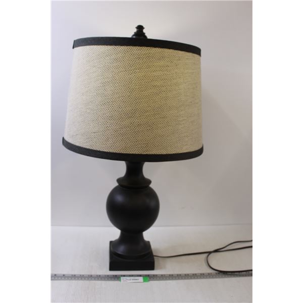* Modern End Table Lamp - 30" x 16" - Works