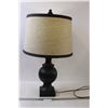 Image 1 : * Modern End Table Lamp - 30" x 16" - Works