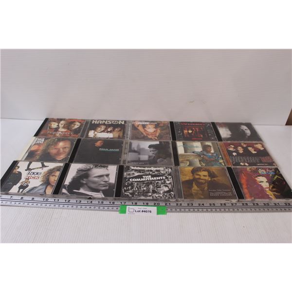 (15) CDS: Hanson, INXS, Backstreet Boys, Misc.