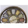Image 2 : Modern Wall Clock - 16" - Battery Operated