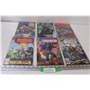 Image 1 : (6) DC Comic Books: Batman, Shield, Justice League, Deathstroke, Forgotten Realms