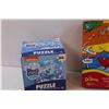 Image 4 : (3) Puzzles: Dr. Suess, Blues Clues & IQ Busters, as is