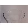 Image 4 : Black & Clear Glass Vases - 17.5 & 10.5"
