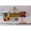 Image 1 : Vintage Dust Pan, Elvis and Me Book, Puzzle, Keens Mustard Tin, Misc.