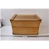 Image 1 : Wooden Crate w/Lid - 17" x 11" x 11"