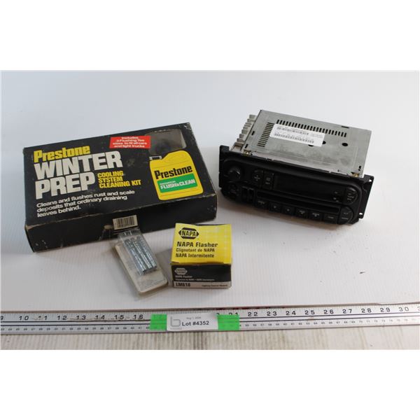 Winter Prep Kit, Car Radio and Misc.
