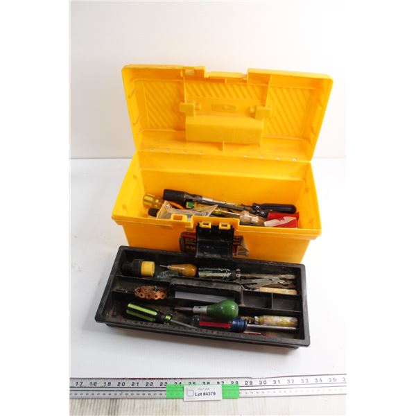 Assorted Tools and Tool Box