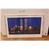 Image 1 : *New York 2001 Skyline Print 36'' x 25''