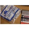 Image 4 : *Tote w/Lid - Recycled 4" x 4" Post Pieces - Wheel on 1 1/2" Square Tubing - Misc. Items