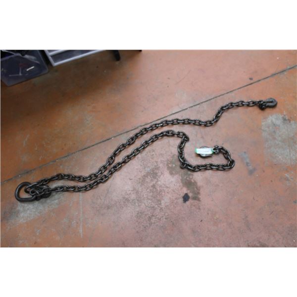 8' Chain w/Hooks - Middle Joiner Ring