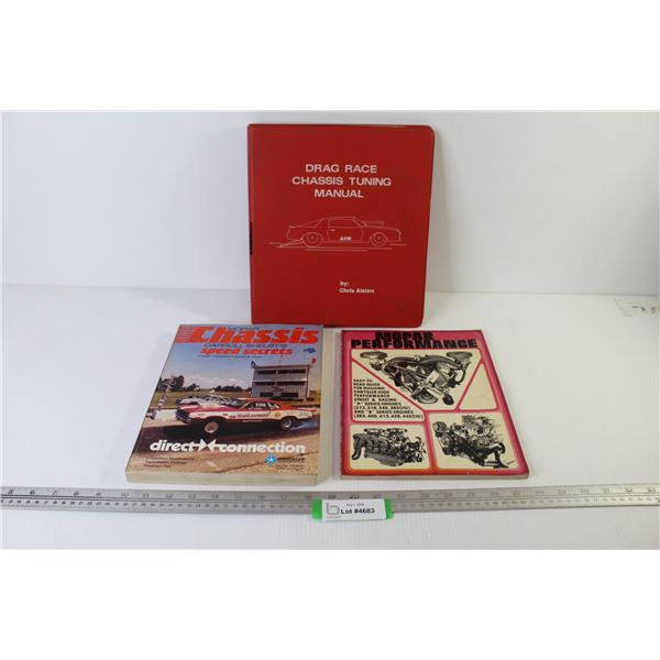 Drag Race Tuning Manual Binder - (2) Books - MOPAR Performance - MOPAR Chassis Carrol Shelby