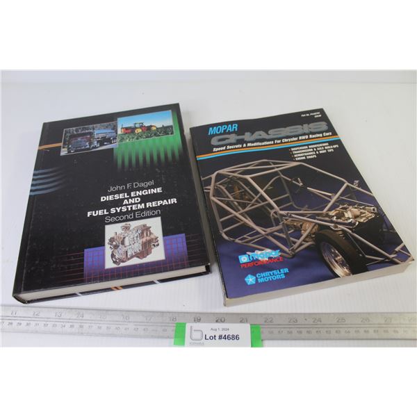 (2) Books - MOPAR Chassis - Diesel Engine & Fuel System Repair