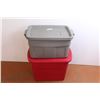 Image 1 : *(2) Totes w/Lids