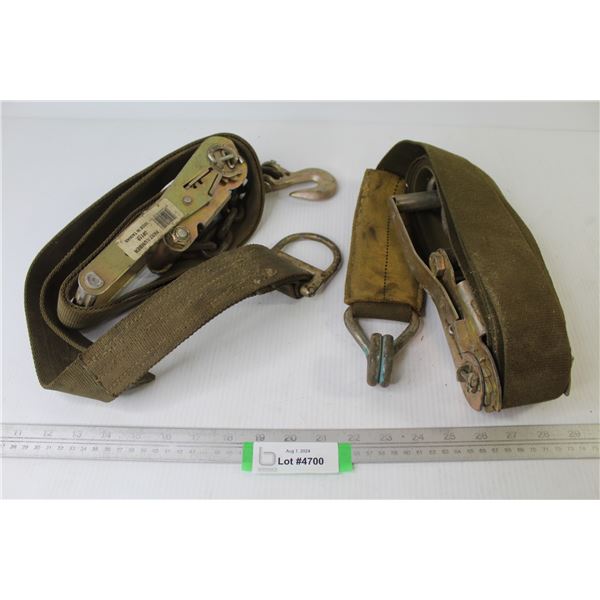 (2) Ratchet Straps