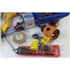 Image 5 : 1 7/8" Hole Saw - (3) Drive Socket Clip Rail - (2) Plastic Organizers - Nuts & Bolts Sheathing Tape 