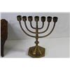 Image 2 : Metal Planter Box w/Handles - Menorah Candle Holder