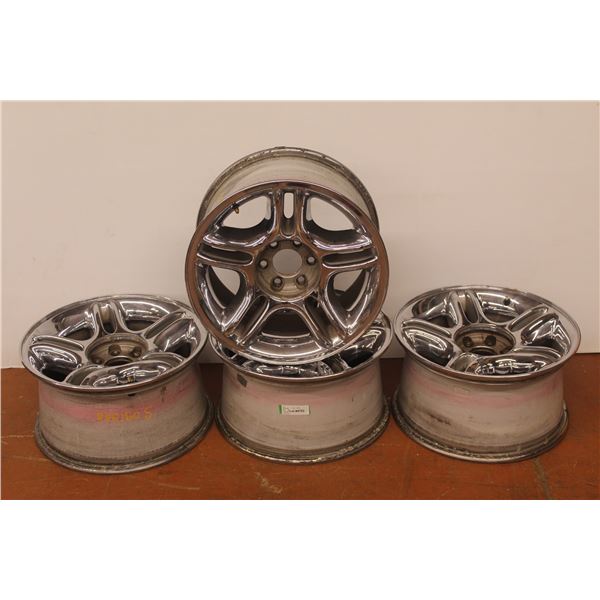 * (4) Dodge Automotive Rims - Diameter 18 1/2" 4 Times Bidding Price