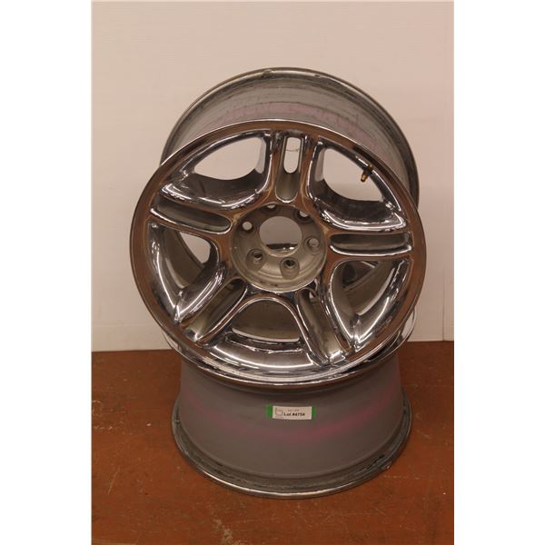 *( 2 Times Bidding Price) (2) Dodge Automotive Rims