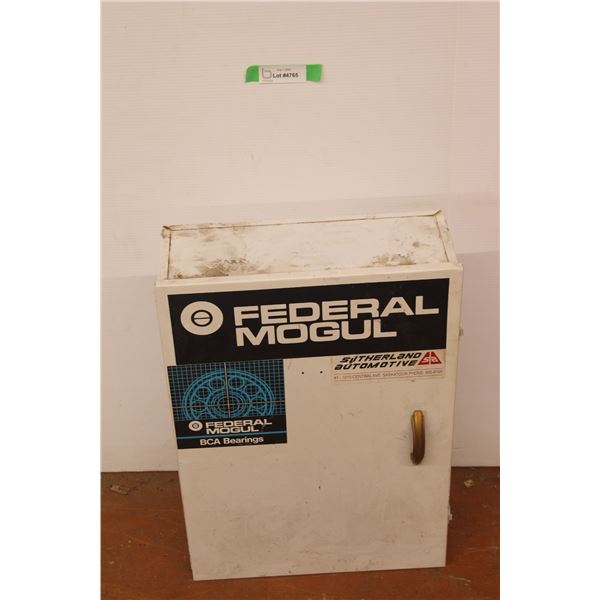 * Locking Parts Cabinet